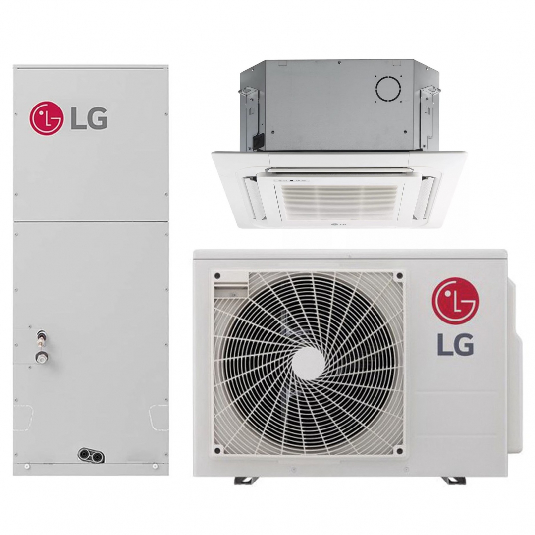 LG LG Single Zone LGRED Central Heat Pump Outdoor Unit - 18000 BTU